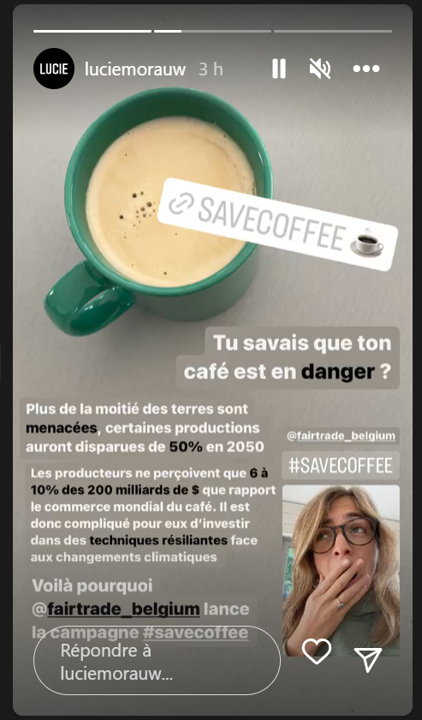 You are currently viewing Lucie Morauw pousse un cri silencieux pour Fairtrade Belgium